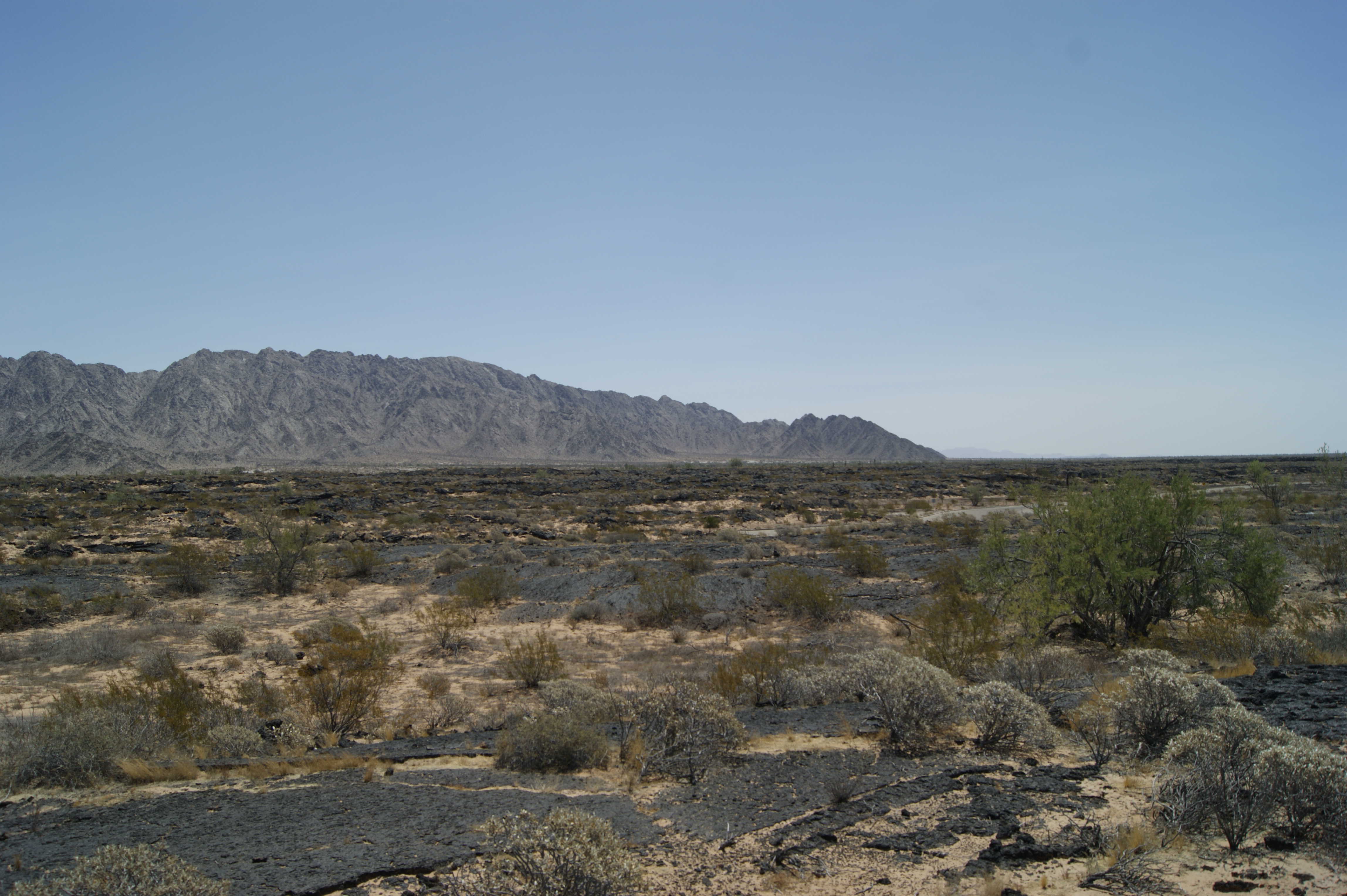 Estrellas del Desierto — noche en Pinacate + cráteres volcánicos + cielo oscuro