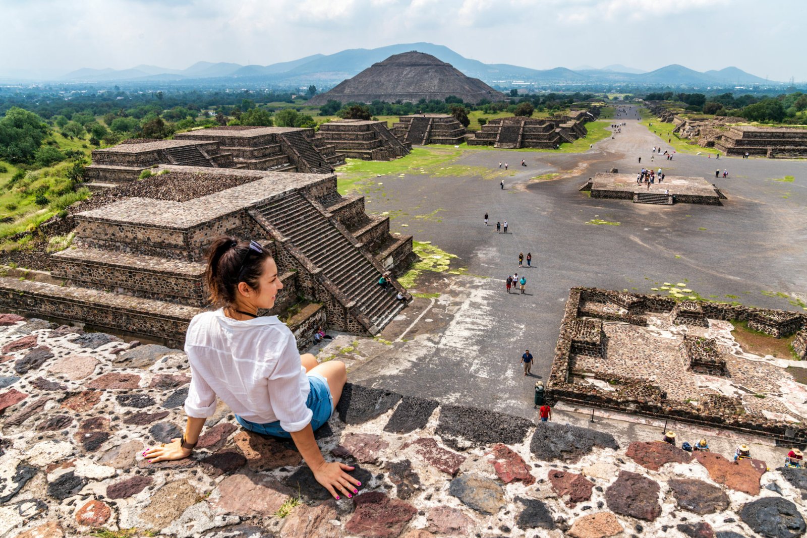 Balnearios y pirámide de Xochicalco