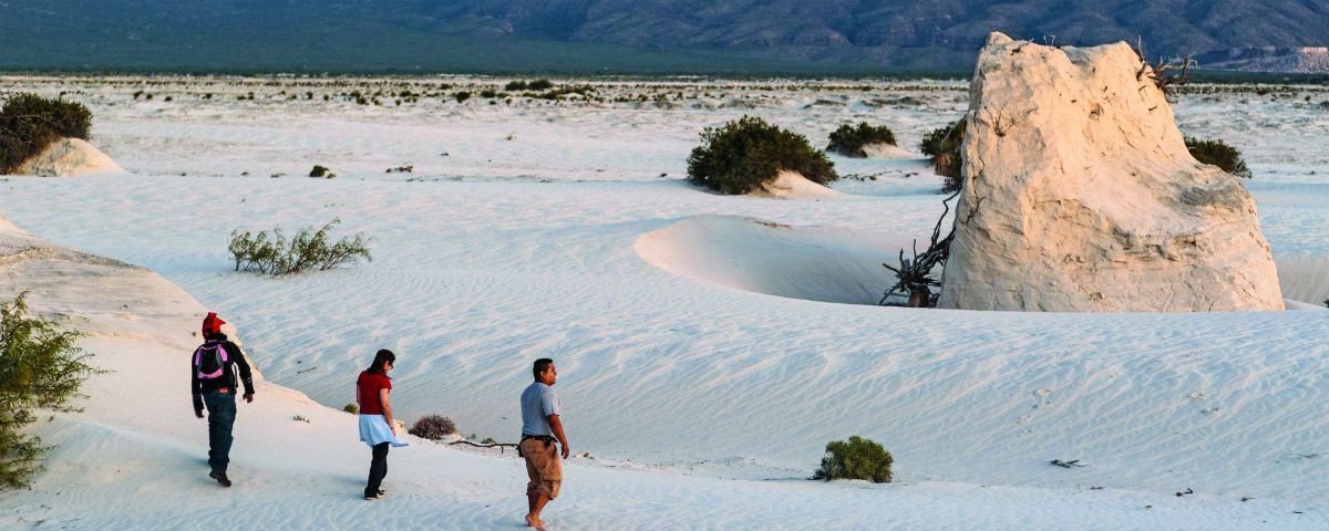 Tour por las dunas de yeso y mina de mármol. Saliendo desde tu hotel en Coahuila.